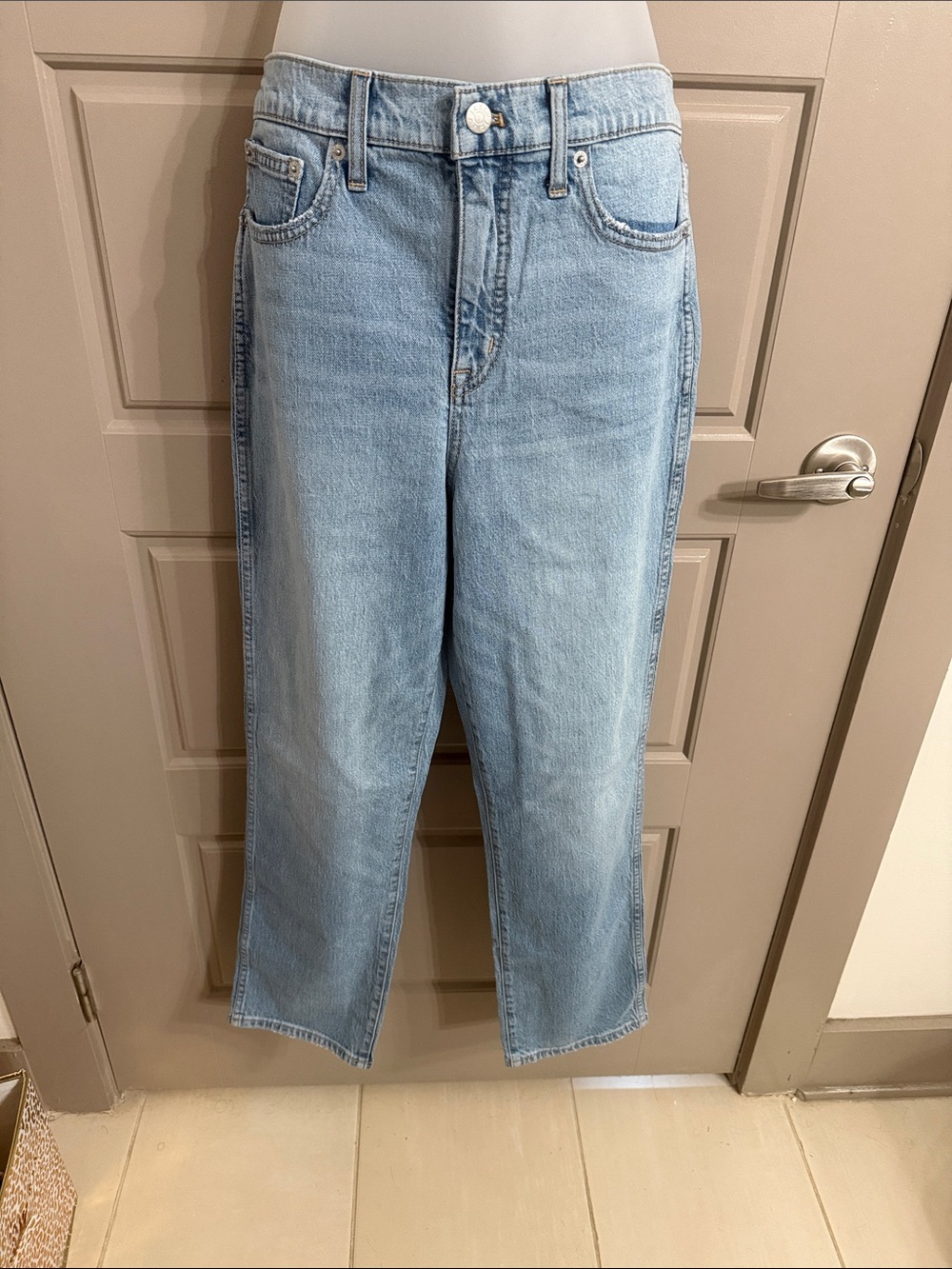 J.Crew High-Rise Classic Vintage Jeans Light Wash